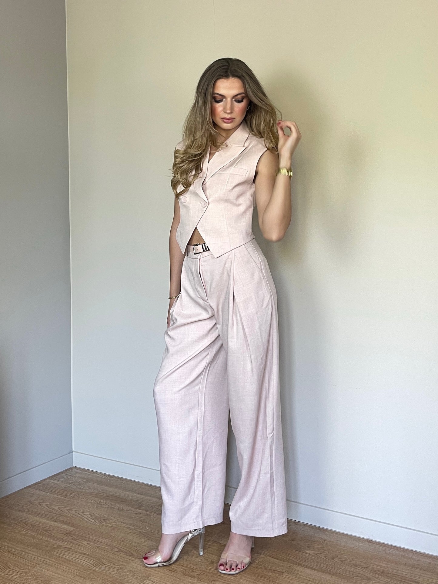 Pink lauren trouser