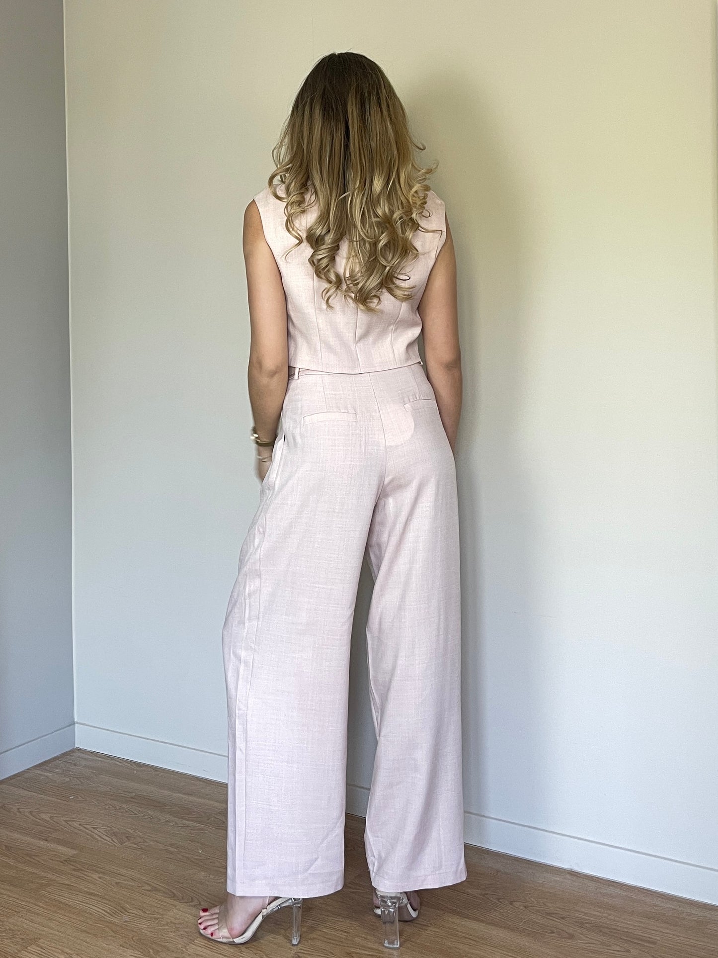 Pink lauren trouser