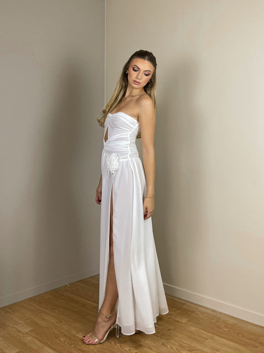 Midnight white dress