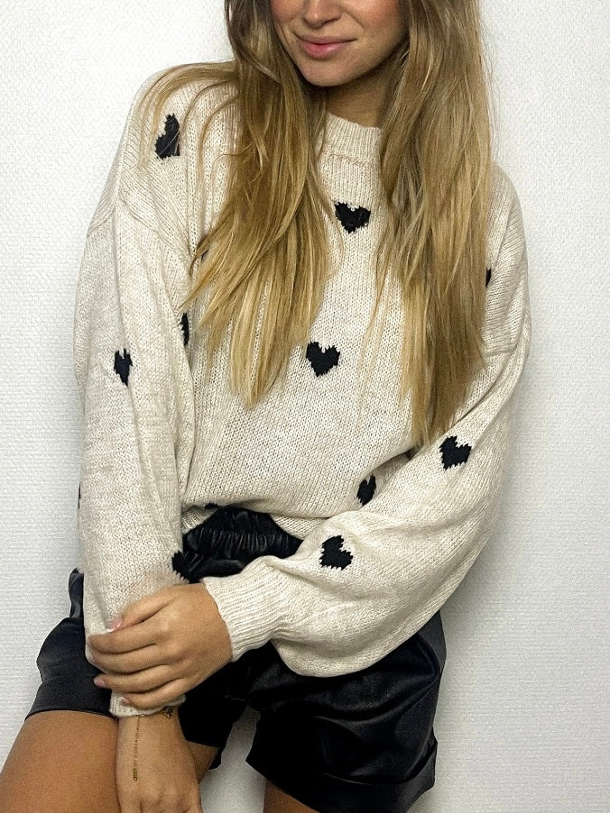 Heart sweater